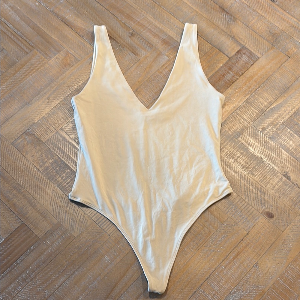 Aritzia Babaton Contour V-Neck Bodysuit